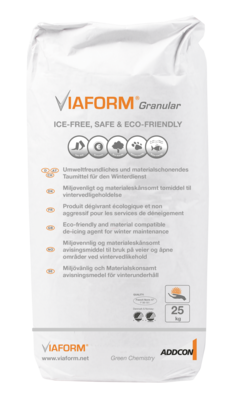 VIAFORM GRANULAR sac de 25 kg ; représenté de face.