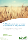 Aperçu du PDF : Fertilisation axée sur la teneur en protéines du blé panifiable